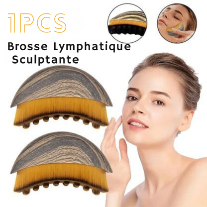 brosse visage lymphatique sculptante