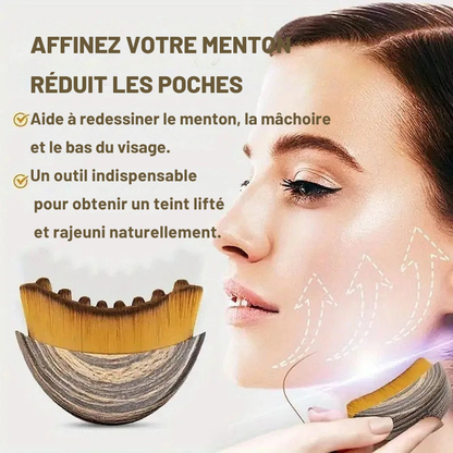 brosse visage lymphatique sculptante